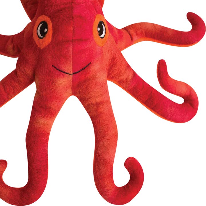 Pet Palette Distribution - Wholesale Pet Plush Toy - Dog - SnugArooz Olivia the Octopus Plush Dog Toy 11"2