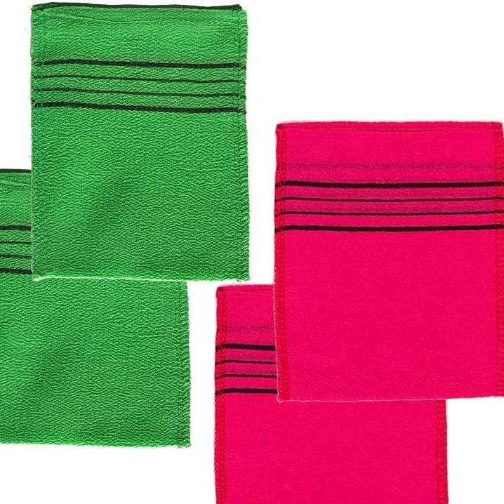Bare Pits – wholesale Exfolierande handskar/vantar – #1 Body Scrub Exfoliating Scrub Handske 4 set