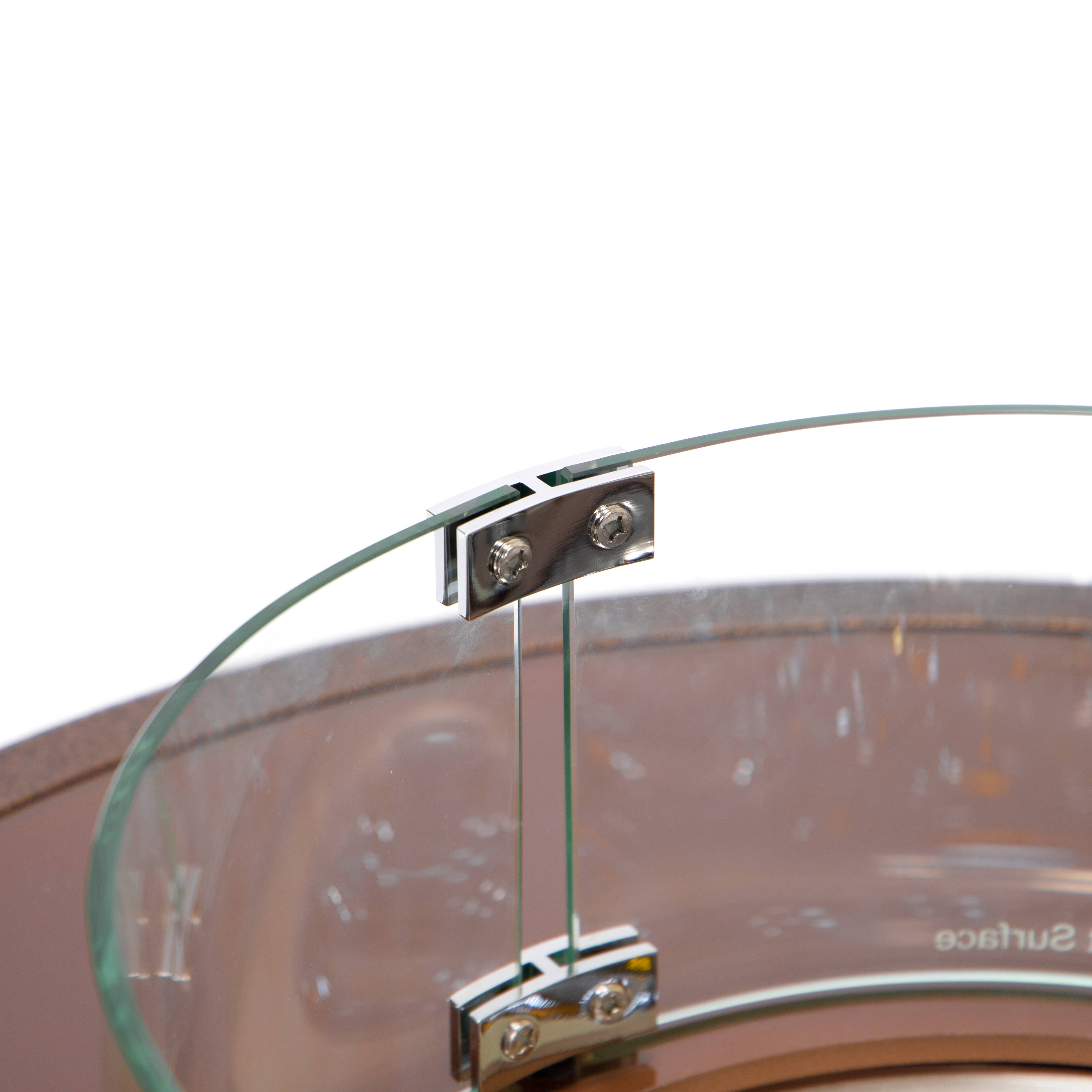 LeisureMod - Wholesale Fire Pit - Walbrooke Aluminum Propane Round Outdoor Fire Pit Table12