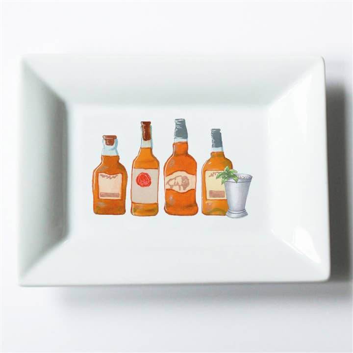 Mini-plat à thème Bourbon pour la vente par Dishique