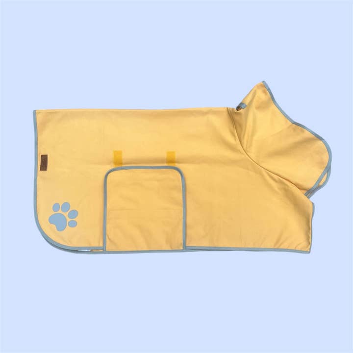 Super Absorbent Lightweight Dog Drying Robe for wholesale by Pouty Paws