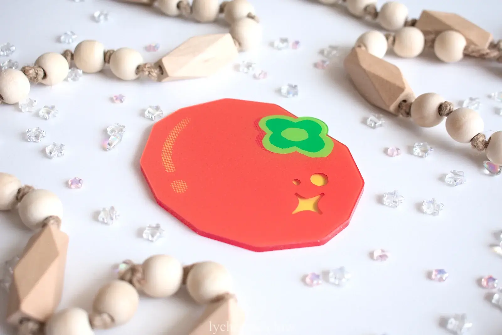 Lycheemeadow - Wholesale Coasters - Persimmon Double-sided Coaster6