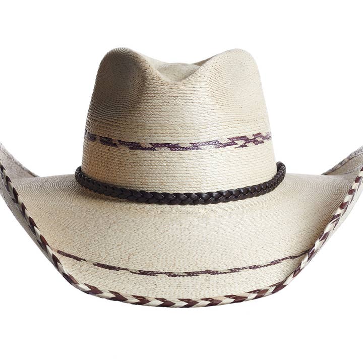 Cartagena 100% Palm Leaf Cowboy Hat for wholesale by ASN