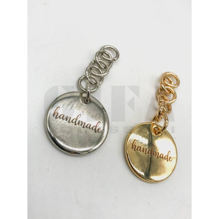 Gifa Accessori - Wholesale Individual Charm/Pendant - Handmade logo medal pendant1