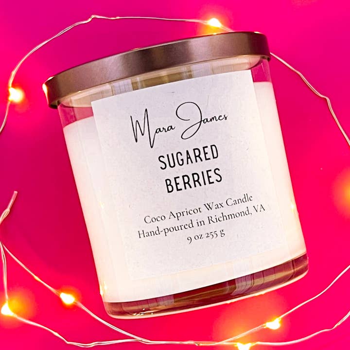 Sugared Berries Candle for wholesale by Mara James