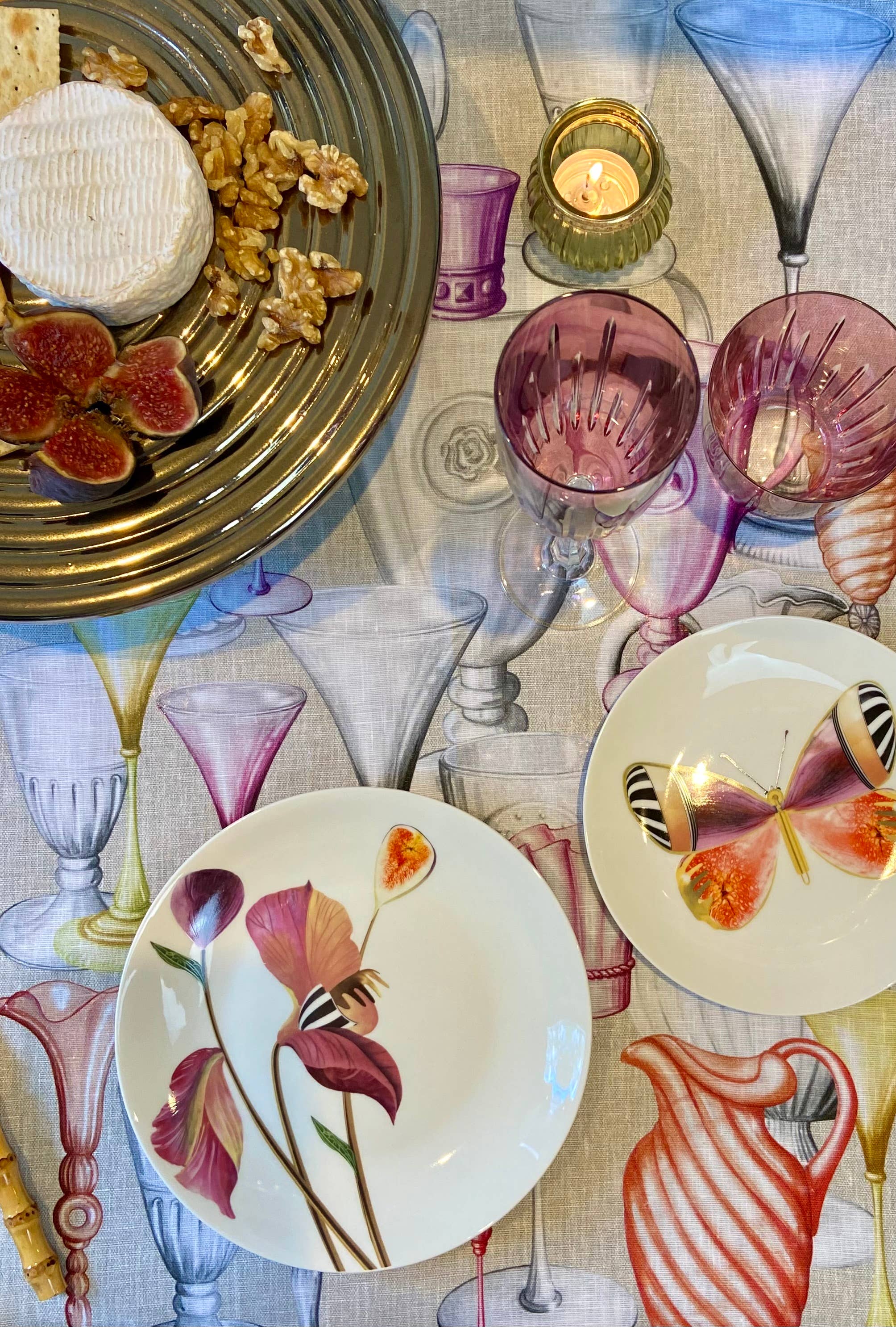 Bordy's - Wholesale Dinner Plate - Botanical Wonders - Set of 4 Breakfast Plates20