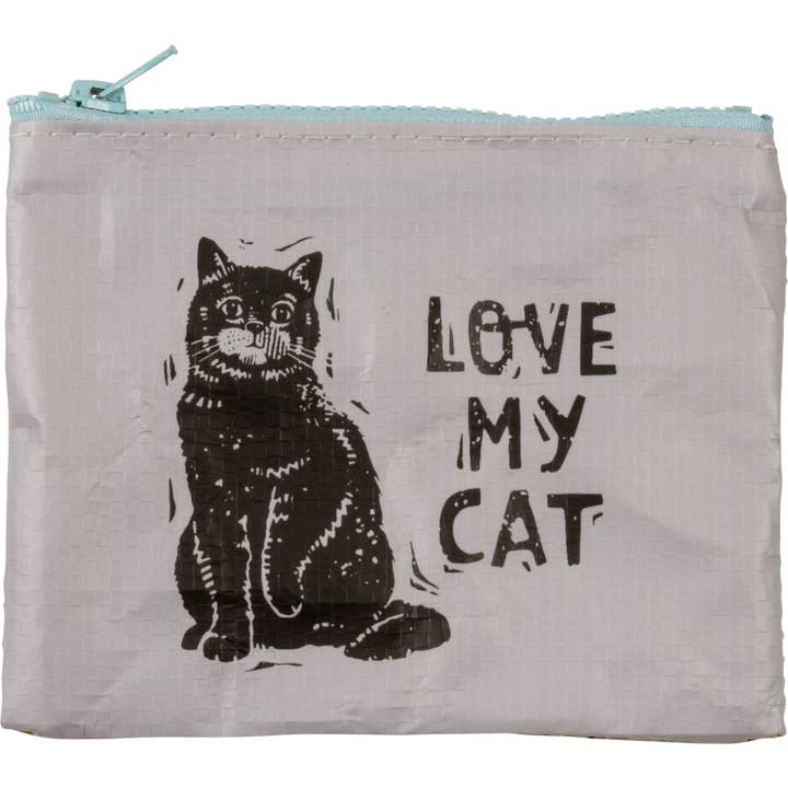 Primitives by Kathy - Wholesale Tote Bag - Unisex - Love My Cat Zipper Wallet2
