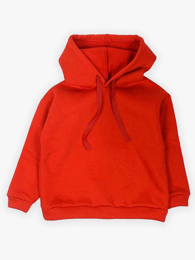 Red Hoodie for wholesale by Lilij Petit