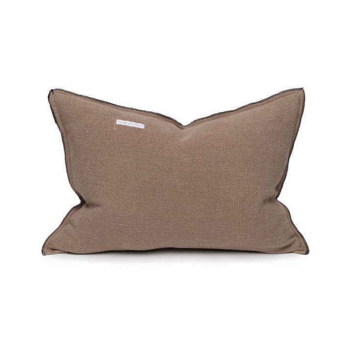 Capa de travesseiro lombar retangular Santal - Pedra por atacado de House of Cindy