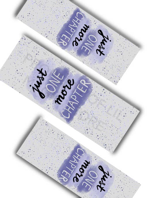 Handmade Bookmark || One More Chapter bookmark for wholesale by Lil Magic Store