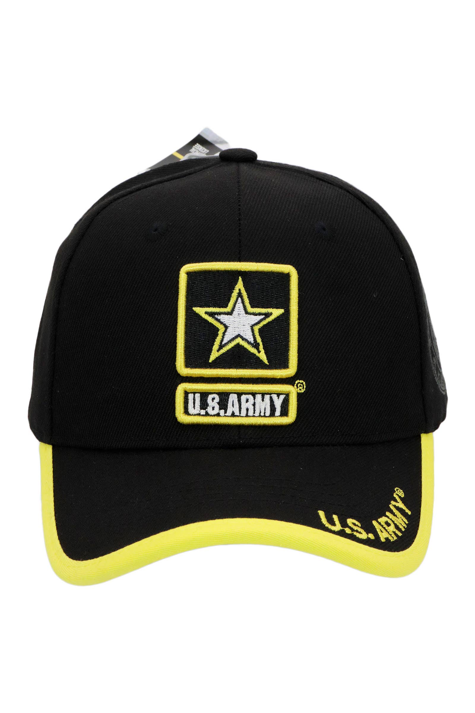 Cap Zone - Venta al por mayor Gorra de béisbol - Unisex - Gorra de béisbol con licencia del logotipo de estrella del Ejército de EE. UU.12