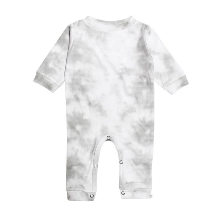 Conjunto de peleles para bebé con diseño tie-dye, paquete de 6. para venta al por mayor de Laughing Giraffe