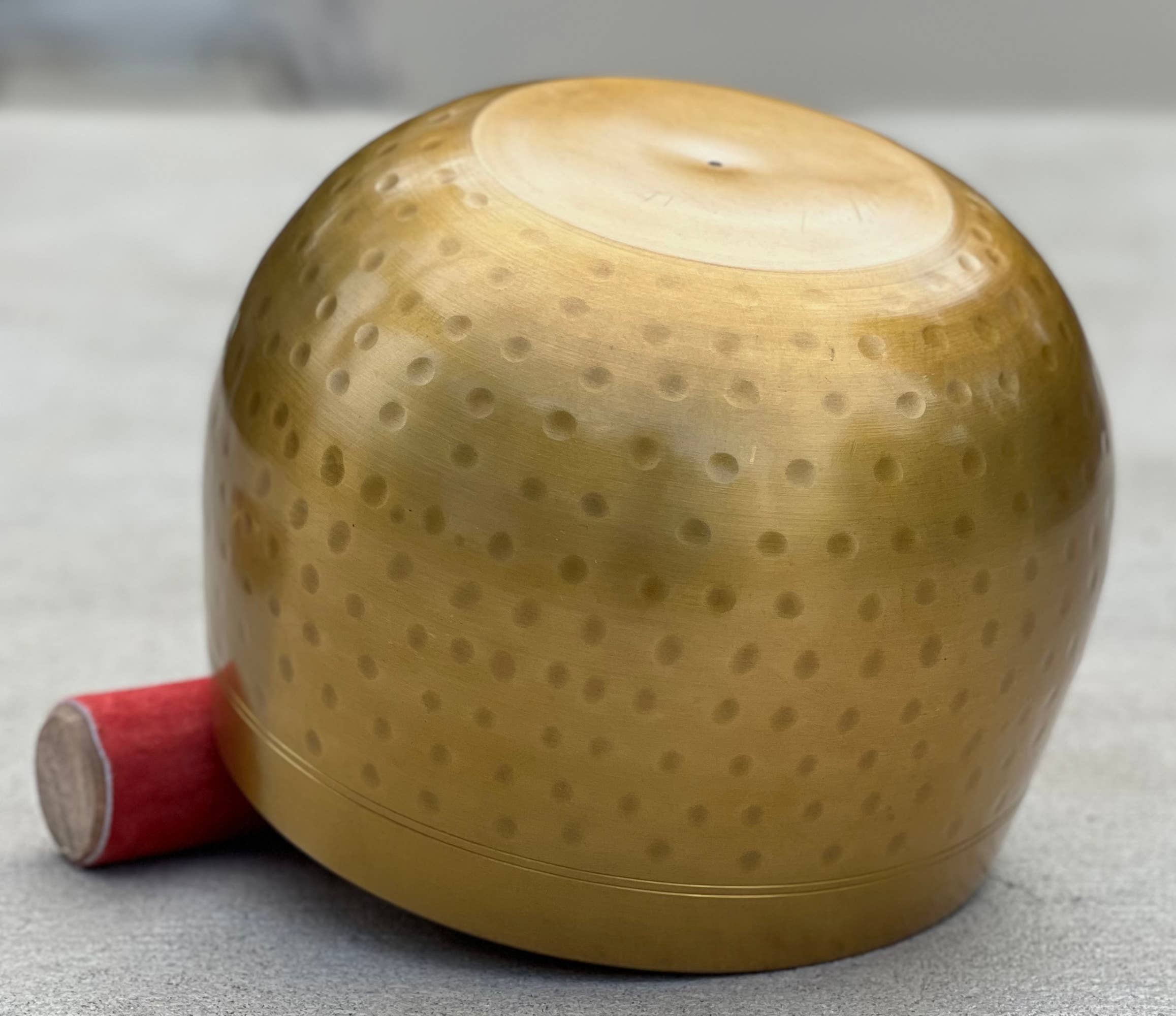 Lungta Imports - Wholesale Meditation Supplies - Tibetan Ring Gong Meditation Singing Bowl Complete Set4