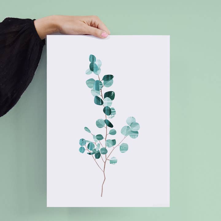 Affiche - L'eucalyptus pour la vente par Goed Blauw