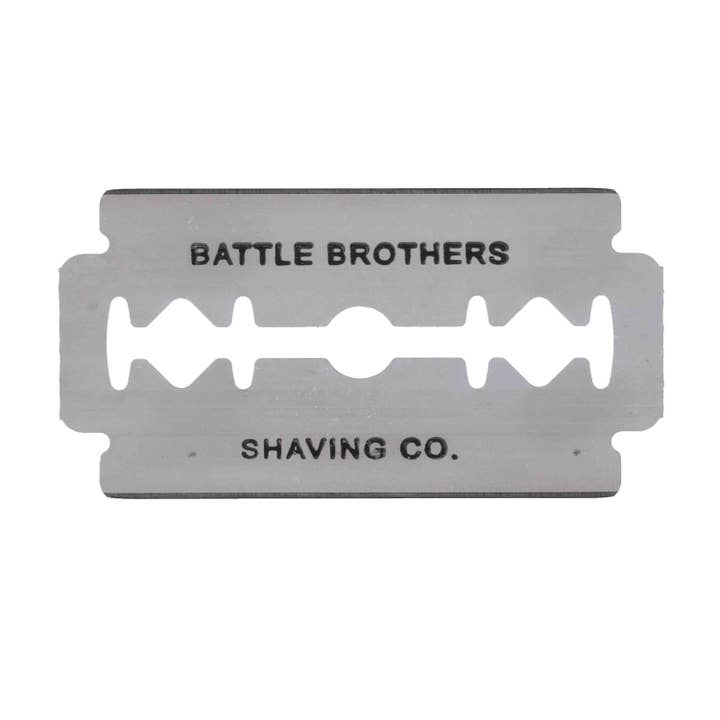 Battle Brothers Shaving Co. - Wholesale Razor Blade/Refill - 100 Double Edge Razor Blades (non-USA made)