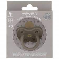 Pharmedistore - Wholesale Pacifier - Baby - HEVEA - Round pacifier 3-36 months (Shiitake grey)0