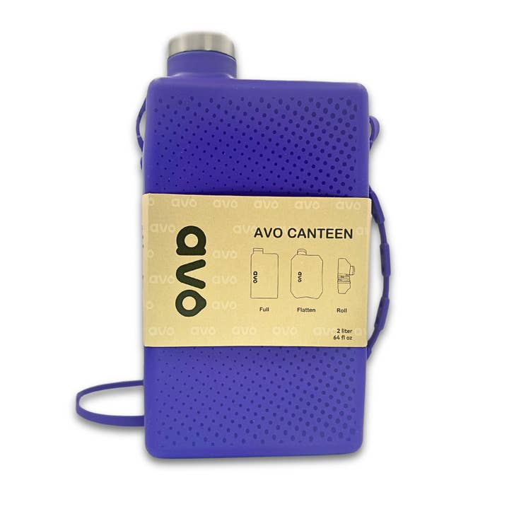 Avo Design - Wholesale Water bottle - Ranger Canteen – 1L Collapsible Silicone Water Bottle / RP2