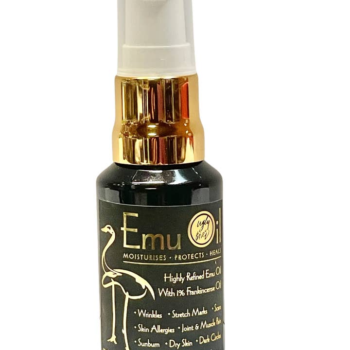 Ugly Bird Emu Oil 30mls 100% Pure and other Purchase Wholesale emu oil. Free Returns & Net 60 Terms on Faire trending on Faire.