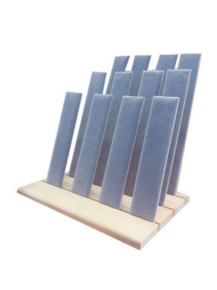 Accessori Espositore in legno a tre file W1657 per la vendita all'ingrosso da parte di Ole