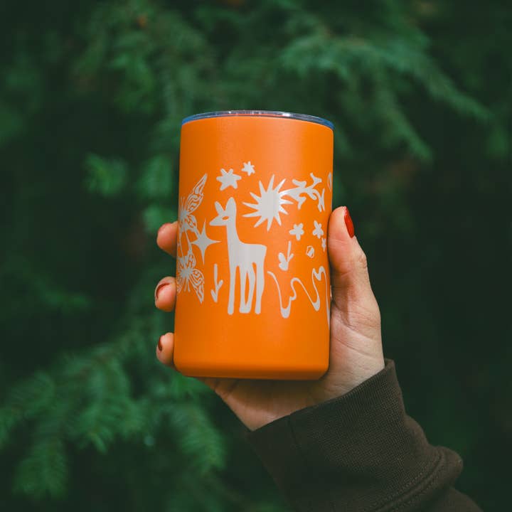 Tender Loving Empire - Wholesale Insulated Mug/Tumbler - Nature Flash Thermal Tumbler (Orange)