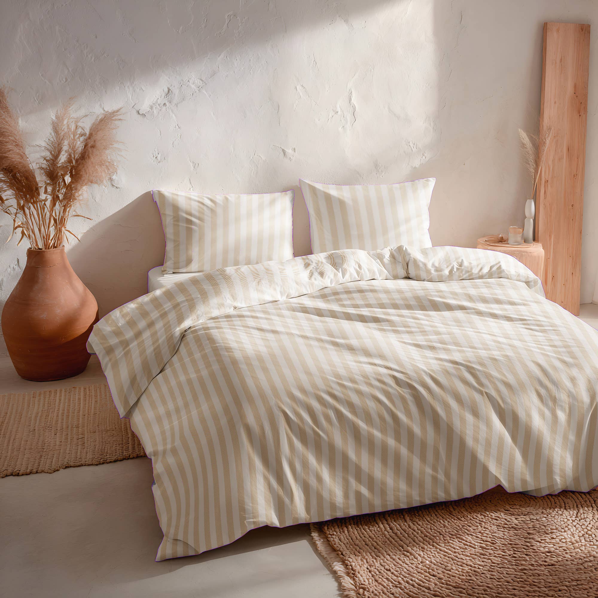 GAMUSI - Vendita all'ingrosso Copripiumini - Set copripiumino 100% cotone morbido 2/3 pezzi NUVIA7