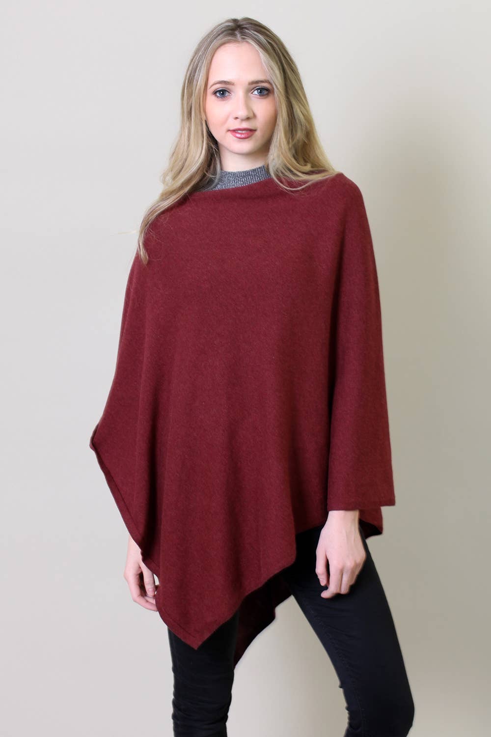 Viverano Organics - Wholesale Poncho - Women's - Women's Eco-Chic Poncho Sweater Knit Pullover (Organic)48