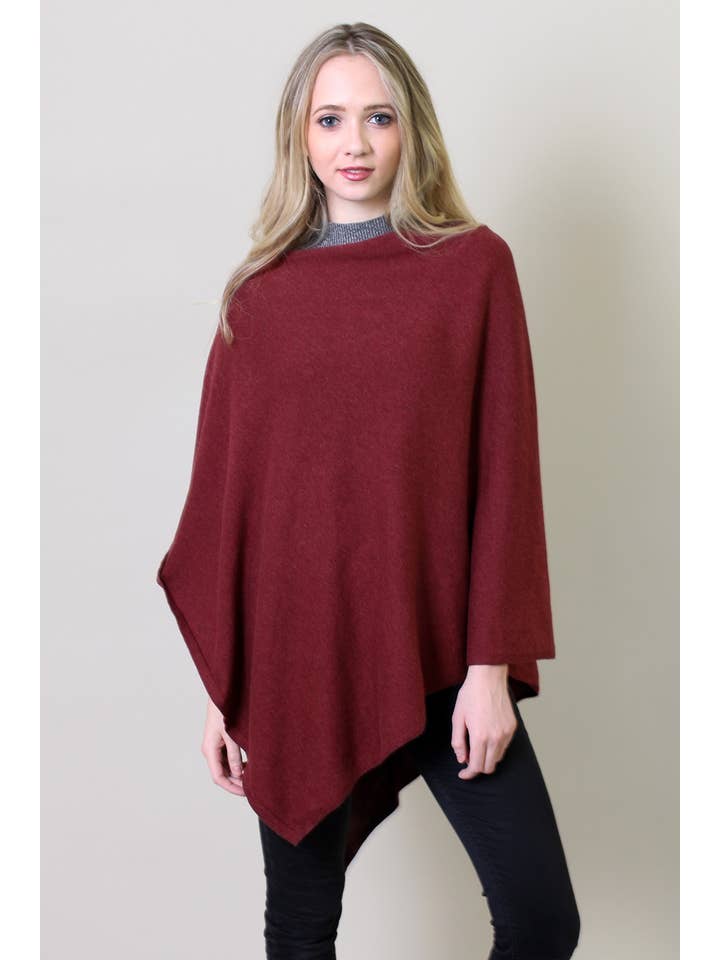 Viverano Organics - Wholesale Poncho - Women's - Women's Eco-Chic Poncho Sweater Knit Pullover (Organic)48