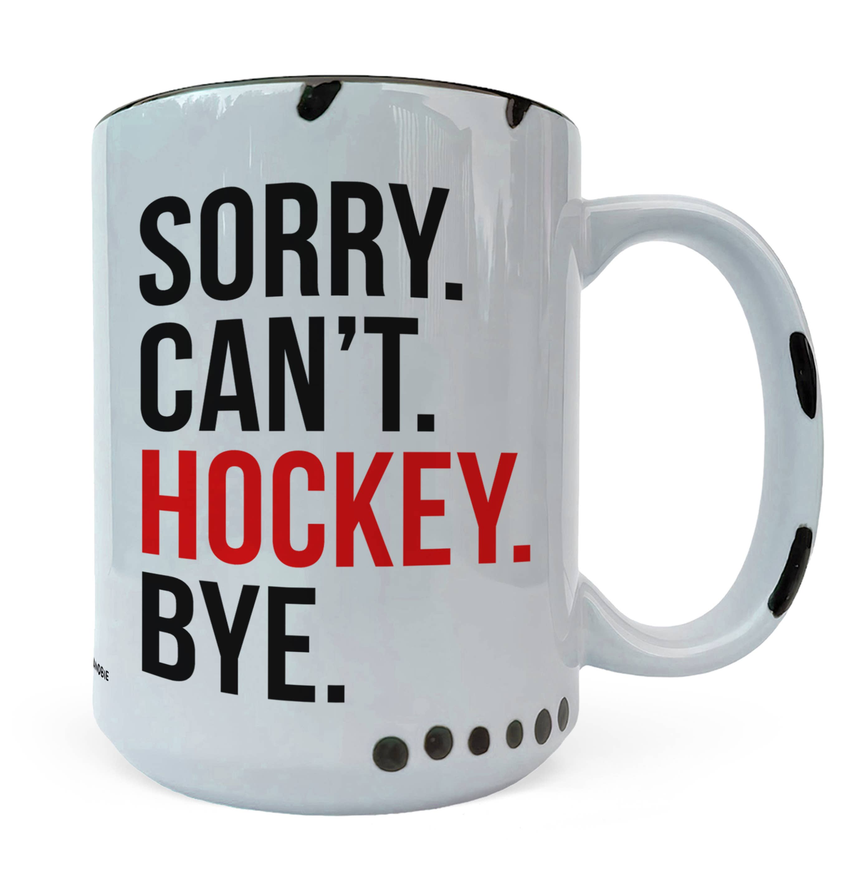coco+bie designs - Wholesale Coffee Mug - Sorry Can’t Hockey Bye Mug – Funny Hockey Coffee Mug0