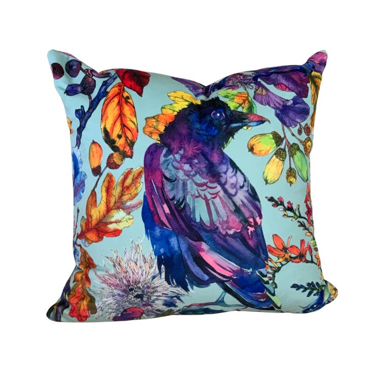 Ravenswood Dream Right Facing Bird Pillow for wholesale by SmithHönig