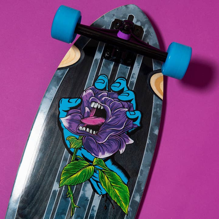 Broken Promises Co. - Wholesale Sporting accessories - BP x SC Screaming Thornless 33" Pintail Longboard Complete6