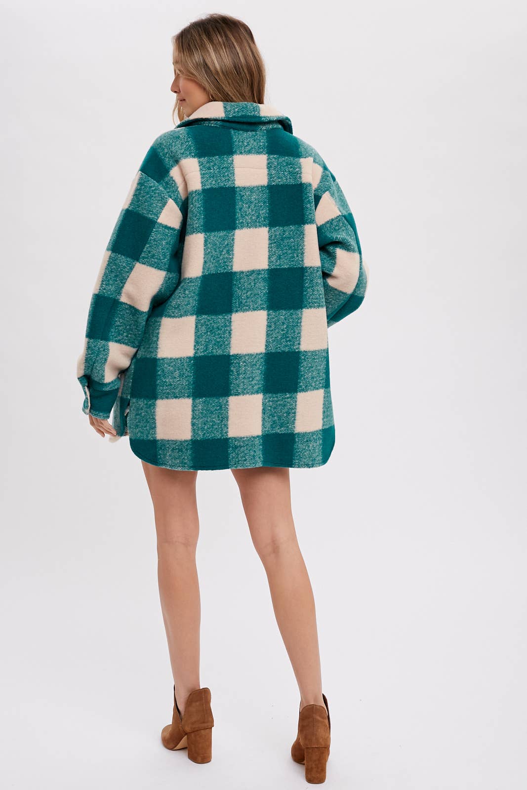 Bluivy – wholesale Rock - Dam – BORSTAD RUTIG ÖVERDIMENSIONERAD KAPPA10