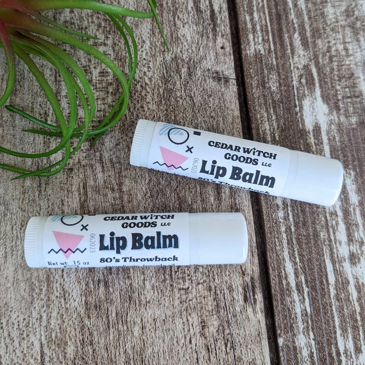 Cedar Witch Goods - Wholesale Lip Balm - 80s Throwback | Berry Lip Balm With Lanolin