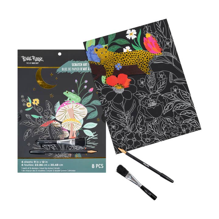 BR Scratch Art 9x12 Pad Mythical Animals for wholesale by Momenta