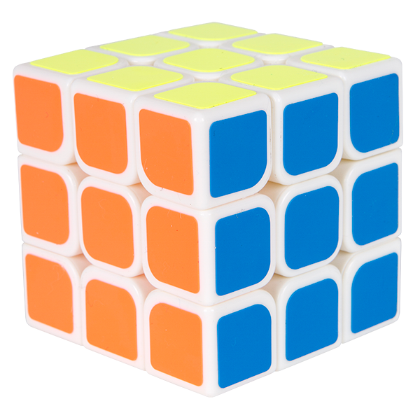 Curious Minds Toys - Wholesale Puzzle - Kids - 1 Duncan 3x3 Speed Quick Cube Multi-Colored Puzzle Speed Cub2