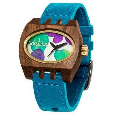 Mistura Timepieces – Großhandel Armbanduhr – Damen – Kamera Türkis Pui Bali Flowers U Uhr0