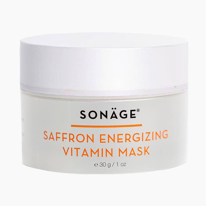 Saffron Energizing Vitamin Mask for wholesale by Sonage Skincare