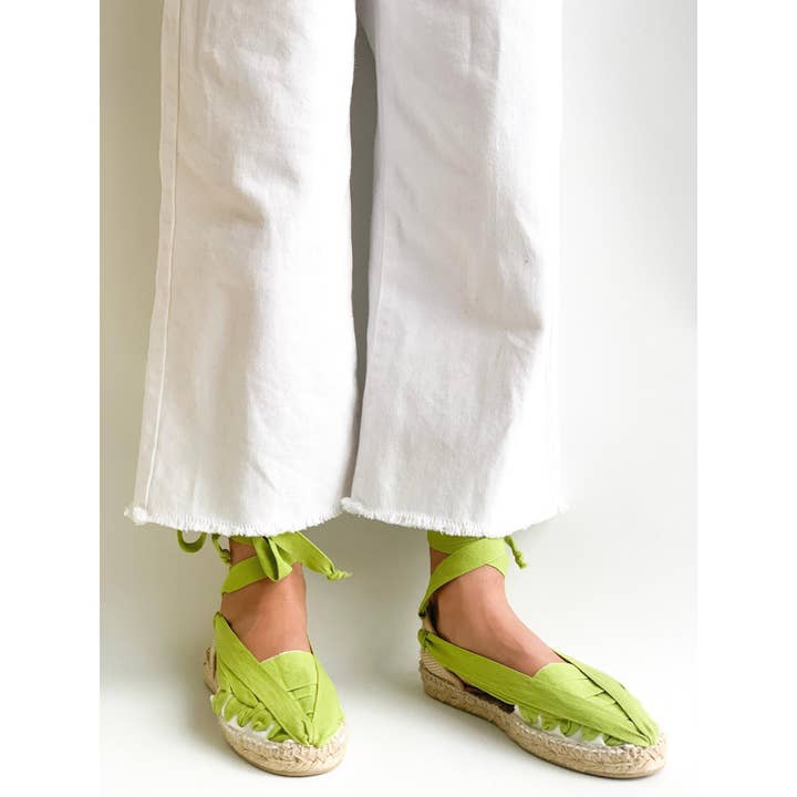 PINXO ESPADRILLES - GREEN PISTACHIO for wholesale on Faire