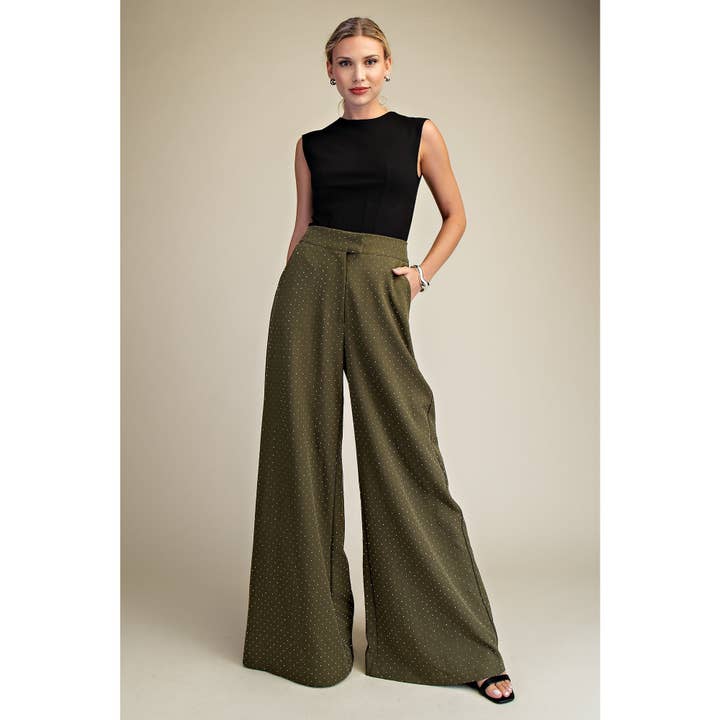 STYLE USA - Wholesale Pants - Women's - NEW High Waist Wide Pants18