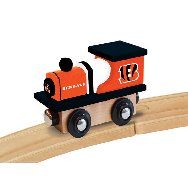 Masterpieces Puzzles - Wholesale Wood Toy - Kids - Cincinnati Bengals Toy Train Engine