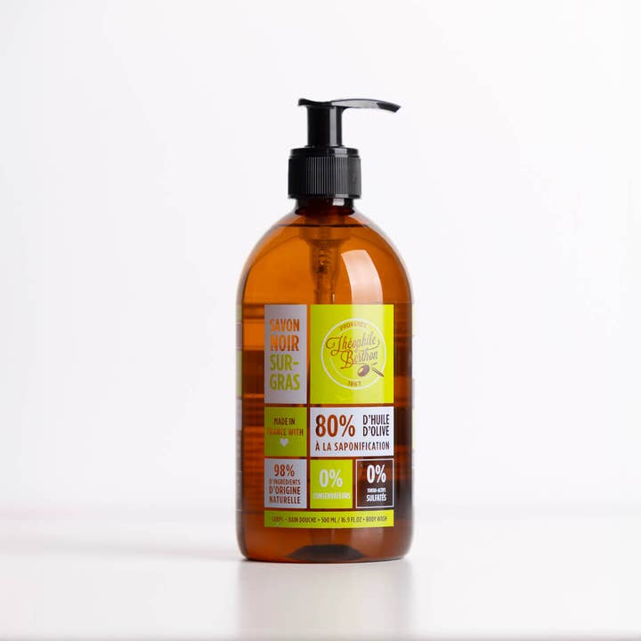 Theophile Berthon - Wholesale Body wash/shower gel - EXTRA FAT BLACK SOAP - OLIVE OIL. LEMON VERBENA5
