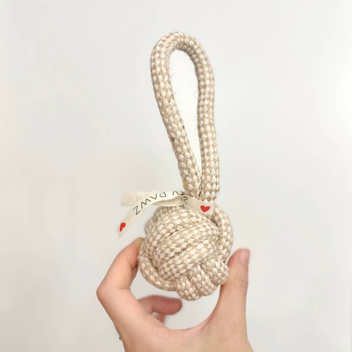 Monli Handcrafted Pet Toys - Wholesale Pet Rope Toy - Dog - Rope Tug Ball | Dog Toy | Hemp Rope Dog Toy4