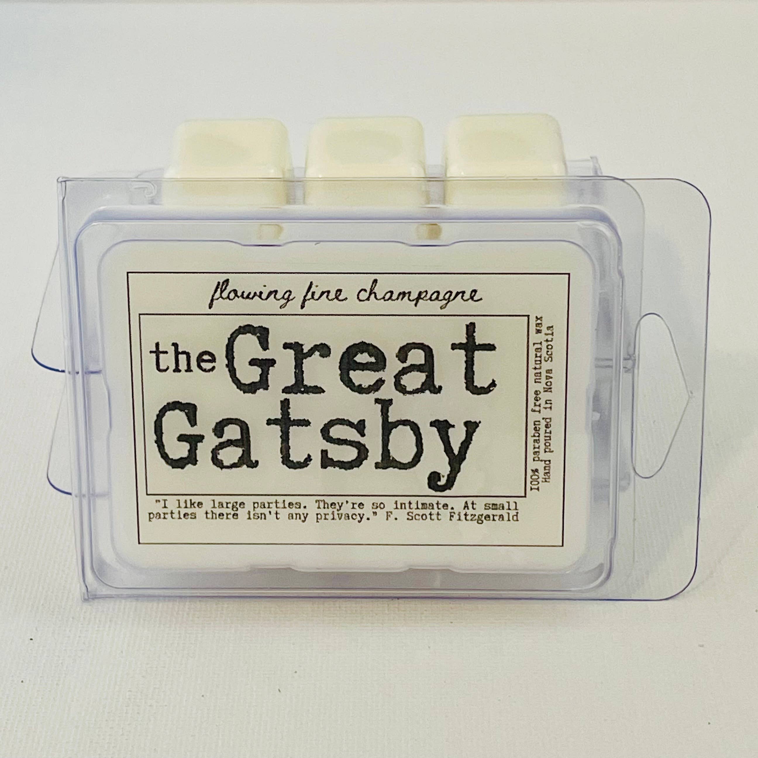 NovelTea Bookstore & Gifts – Engroshandel Smeltevoks – Great Gatsby Voks Smelt - Champagne4