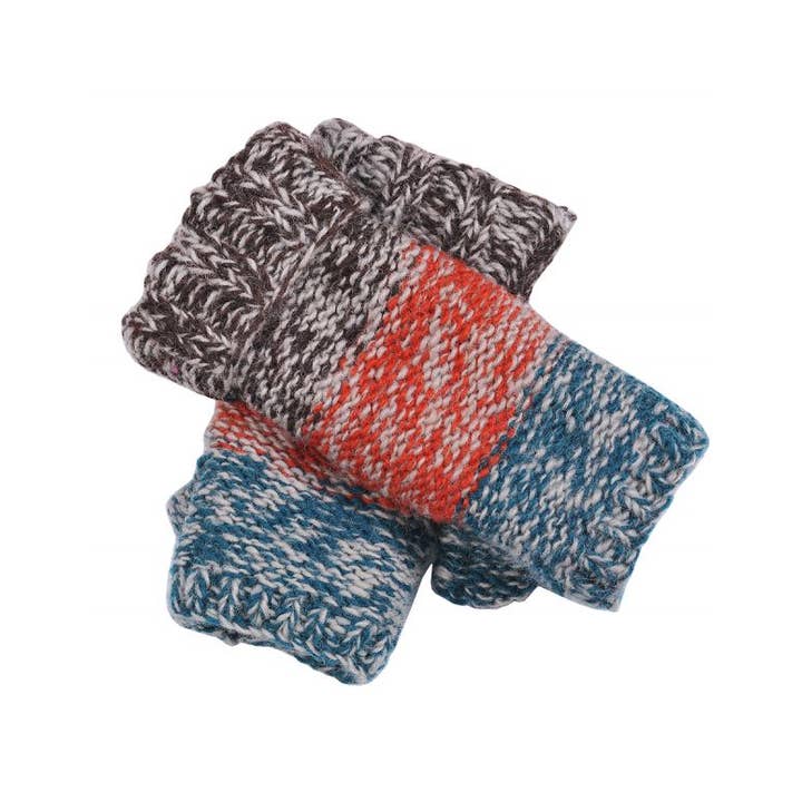 The Collection Royal / Royal Handicrafts - Wholesale Hand Warmer - Melange Woolen Handwarmer1