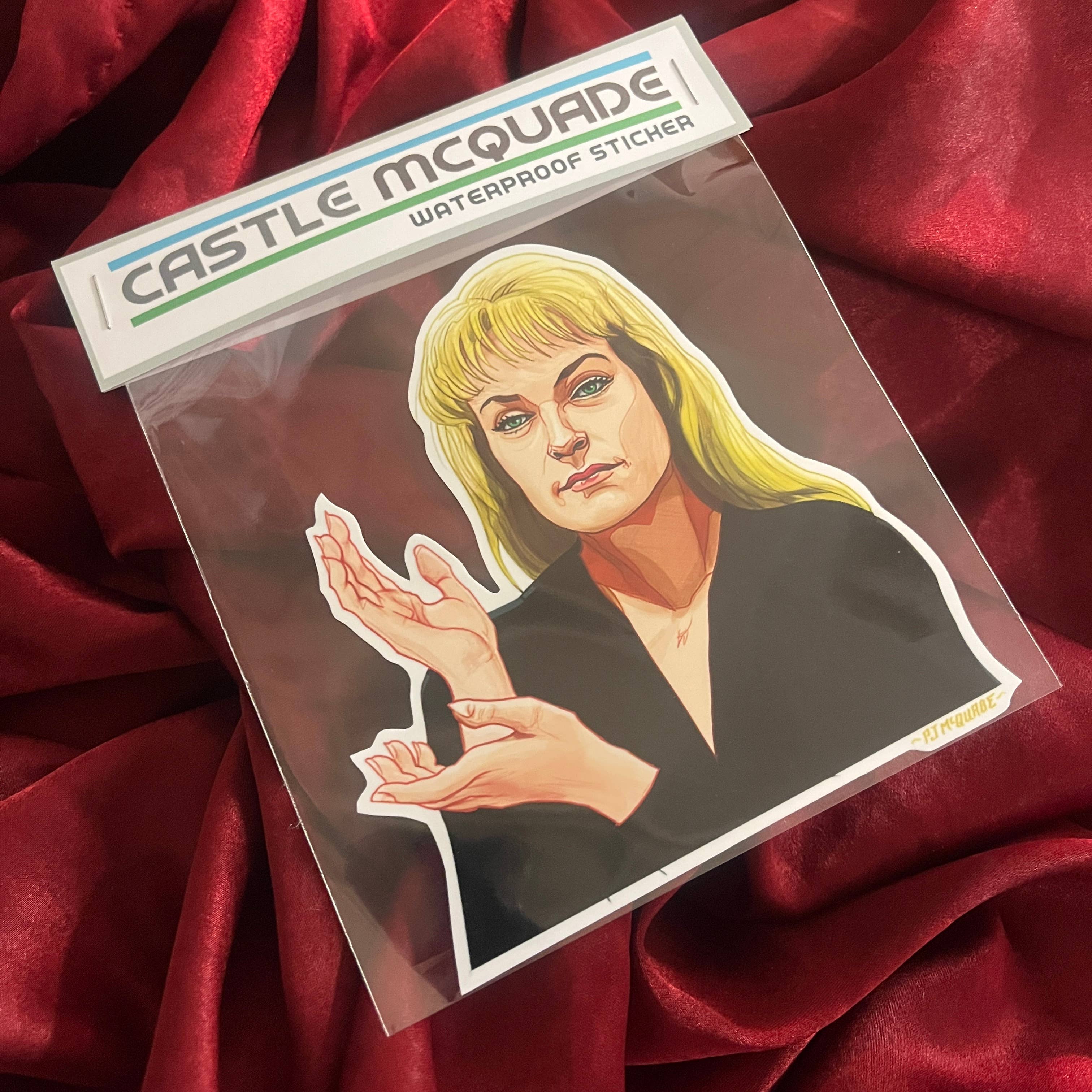 Castle McQuade - Wholesale Sticker - LAURA Waterproof STICKER4