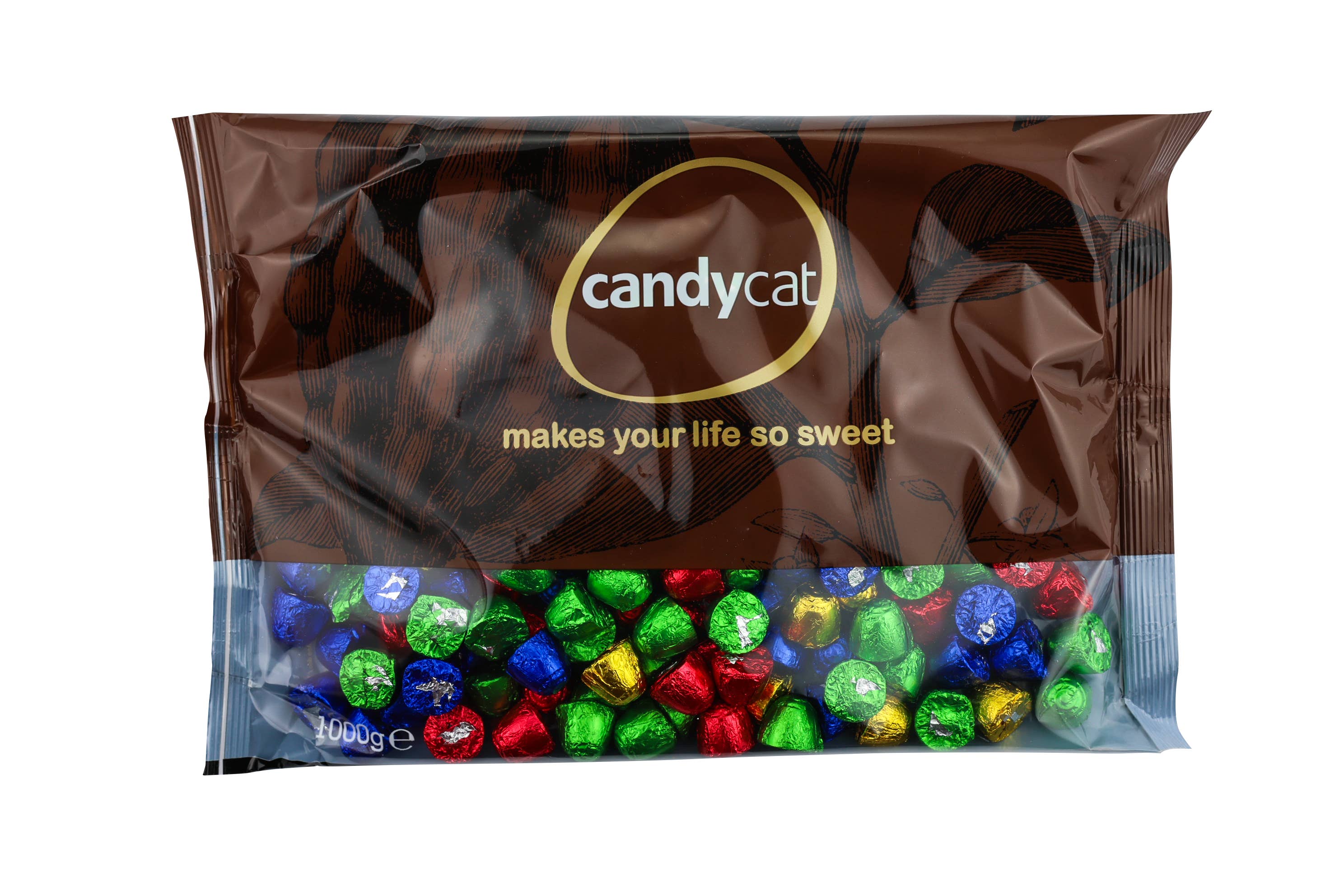 Candycat - Wholesale Chocolate Covered Sweets - Candy Cream - 1Kg