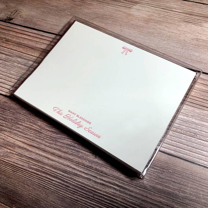 Kincaid Creative - Wholesale Stationery/Notecard Set - Holiday Notecard Set of 10. Stationery for Christmas.4