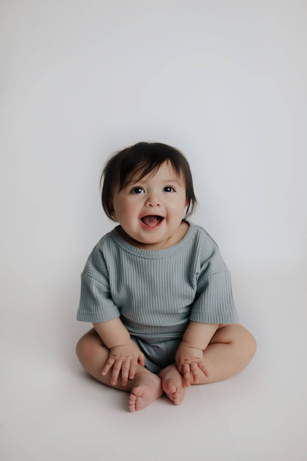 Three Little Tots – wholesale Top & short set – Kids – Santorini Summer Waffle Toddler Top & Bottom Set14