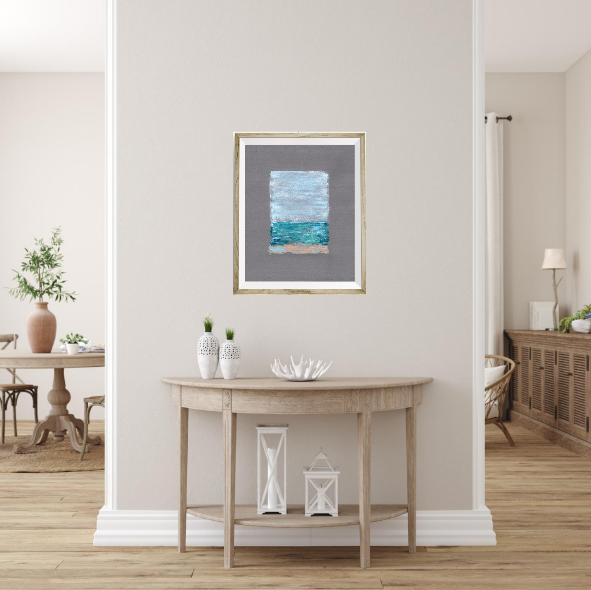 Kate Shore Fine Art - Wholesale Art Print - Coastal Abstract Art Print | Perfect Beach Day1