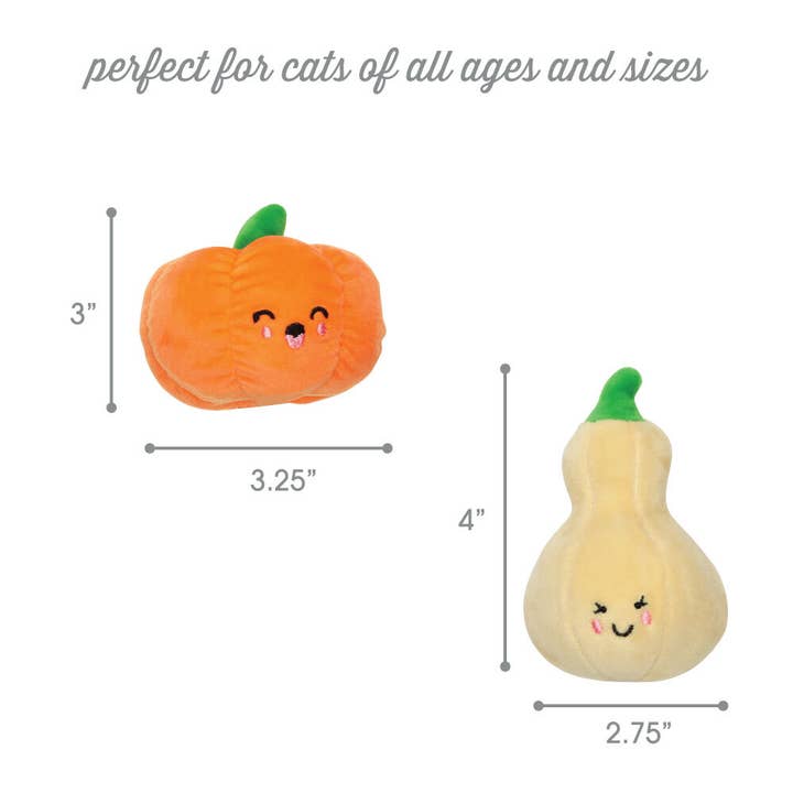 Pearhead - Wholesale Pet Toy Set - Cat - Gourds Fall Cat Toys, Set of 23