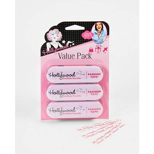 Fashion Tape Tin Value 3pack - (3 36ct Tape Tins) for wholesale by Ardell, Gigi and Hollywood Fashion Secrets